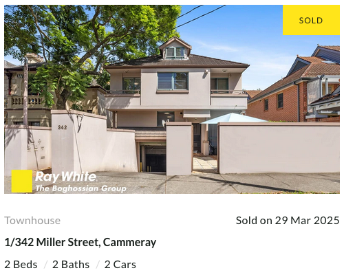 Cammeray 250329