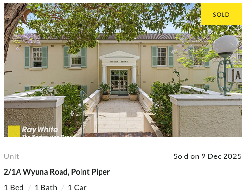 Point Piper 251209